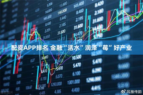 配资APP排名 金融“活水”润泽“莓”好产业